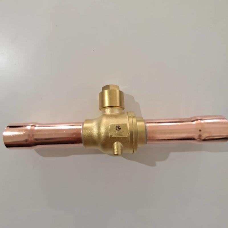 Soğutucu maddeler ve diğer uygulamalar için bakır top valf 0-4.5 MPa aralığı