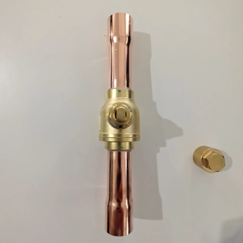 Soğutucu maddeler ve diğer uygulamalar için bakır top valf 0-4.5 MPa aralığı