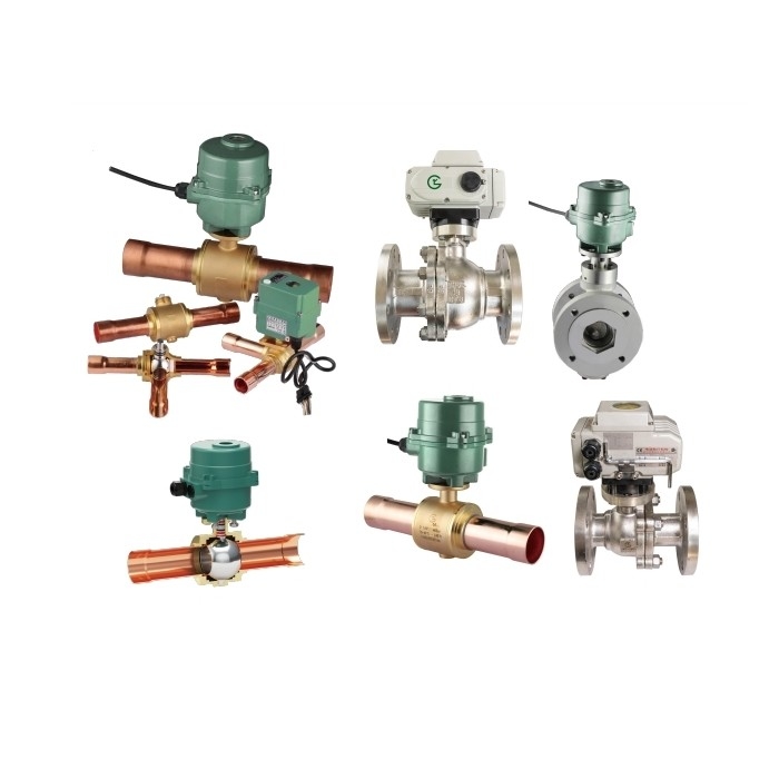 CFC HCFC HFC Soğutucular İçin Hassas Elektrikli Genişleme Valfı IP67 Rating R134a Genişleme Valfı