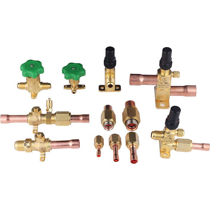 Temperatüre dayanıklı el soğutma valfi CFC HCFC HFC R22 R410a R134a