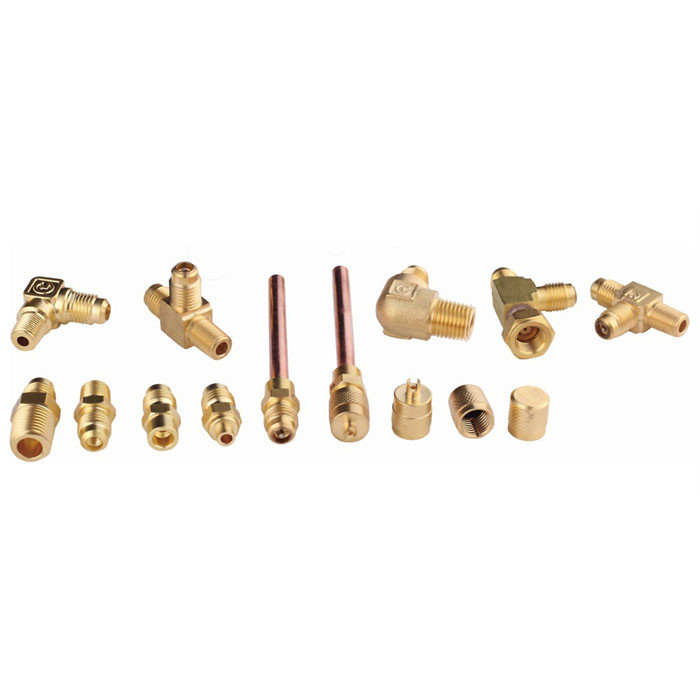 Brass İğne Valf Endüstriyel 1/4 Sıkıştırma İğne Valfi için Kontrol Edilen Manual Precision