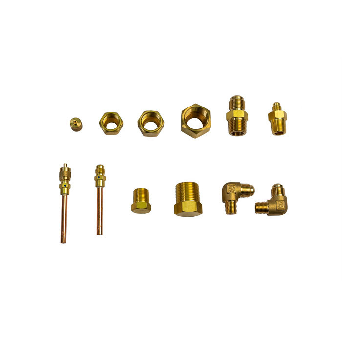 Brass İğne Valf Endüstriyel 1/4 Sıkıştırma İğne Valfi için Kontrol Edilen Manual Precision