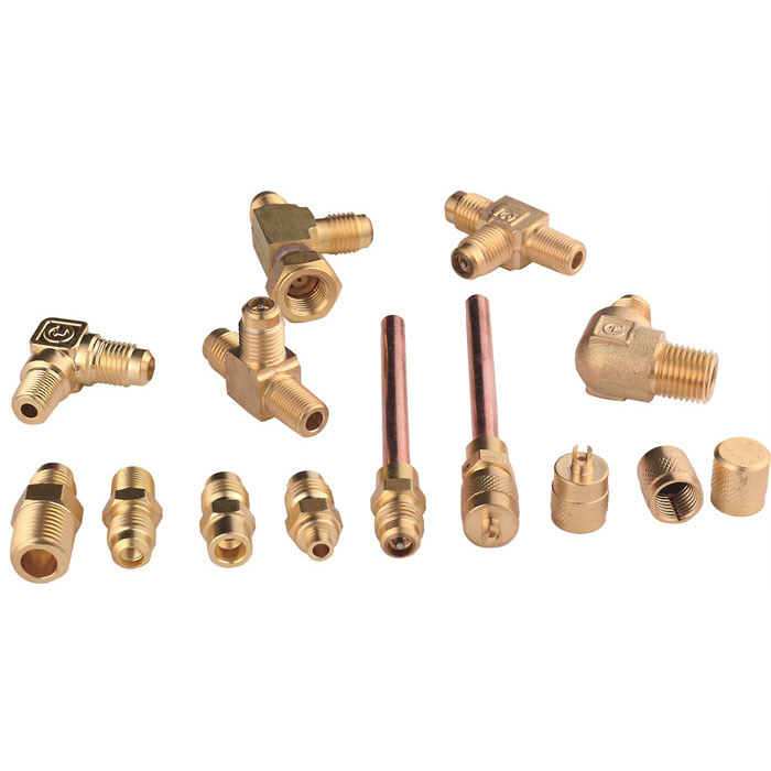 Brass İğne Valf Endüstriyel 1/4 Sıkıştırma İğne Valfi için Kontrol Edilen Manual Precision