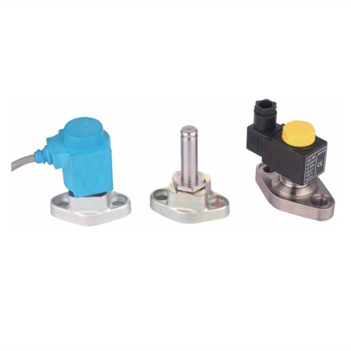 0-3.0 MPa 3/8 Soğutma Solenoid Valf Flanş Tipi Güçlü Güvenilirlik