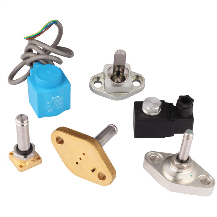 0-3.0 MPa 3/8 Soğutma Solenoid Valf Flanş Tipi Güçlü Güvenilirlik